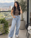Camiseta ajustada manga corta