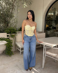 Corset amarillo elegante