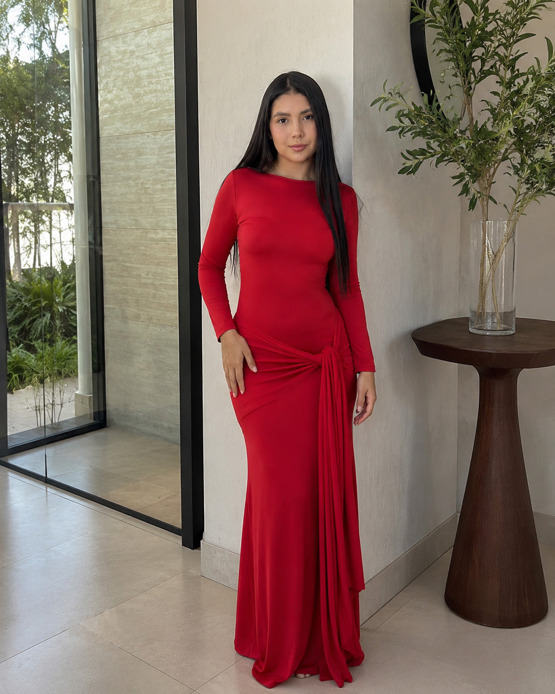 Vestido largo elegante